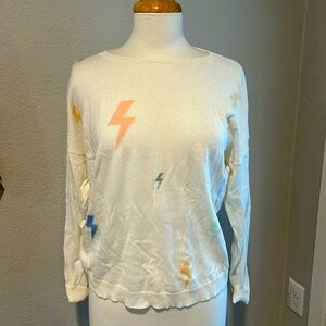 Lelis collection lightweight bone sweater